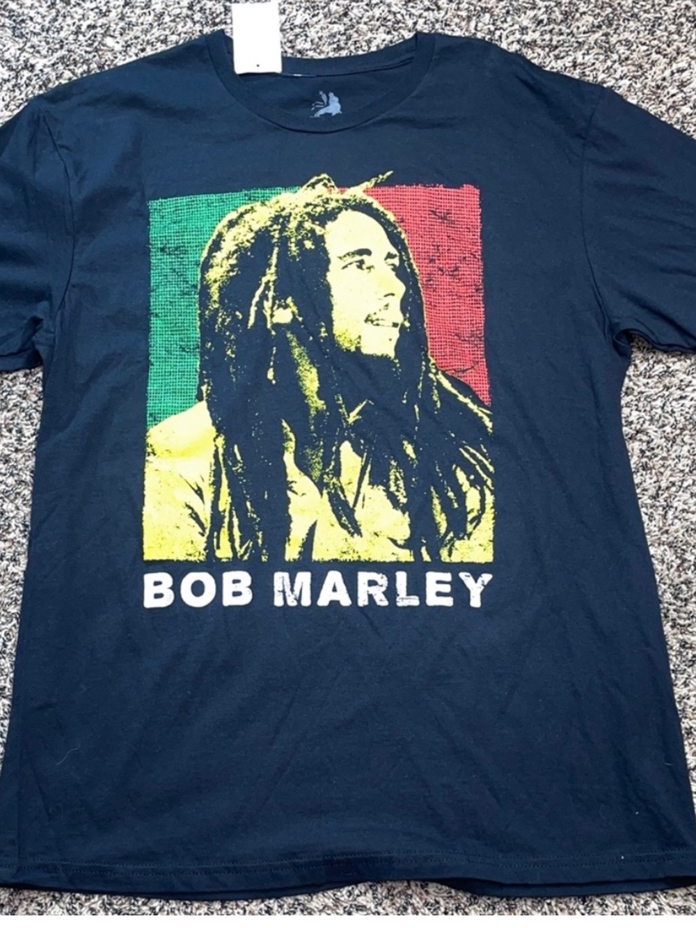 Men's Black Bob Marley Graphic T-Shirt Various Sizes | NWT